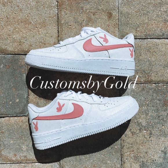 Nike | Shoes | Custom All Pink Playboy 
